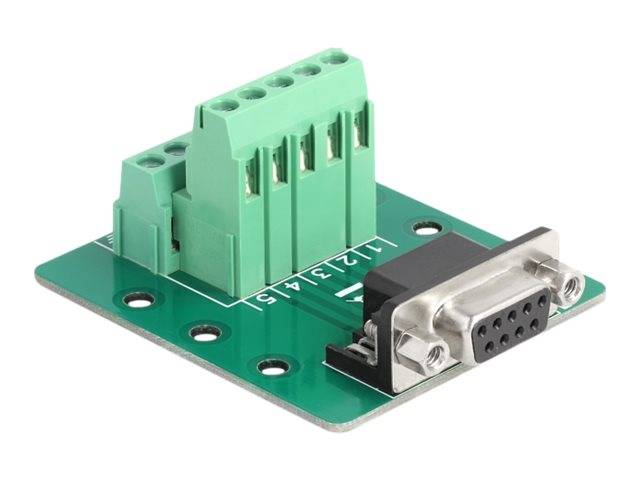 Delock Serieller Adapter - DB-9 (W) zu 10-poliger - Anschlussblock