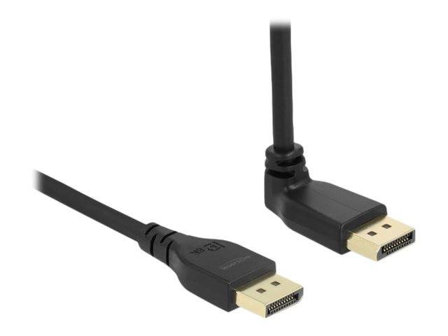 Delock DisplayPort-Kabel - DisplayPort (M) - zu DisplayPort (M) gewinkelt - Disp