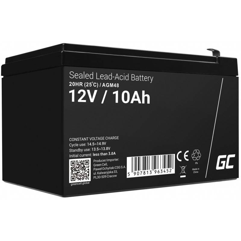 Green Cell Ersatzbatterie AGM48 12V/10Ah Energie & USV USV & Stromversorgung