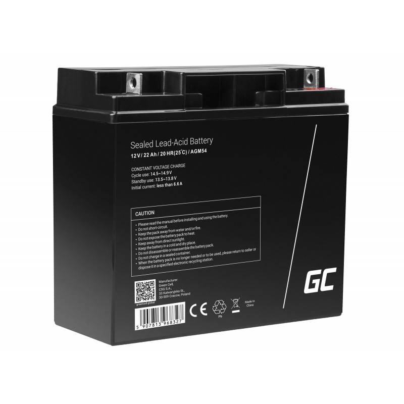 Green Cell AGM54 vehicle battery Energie & USV USV & Stromversorgung