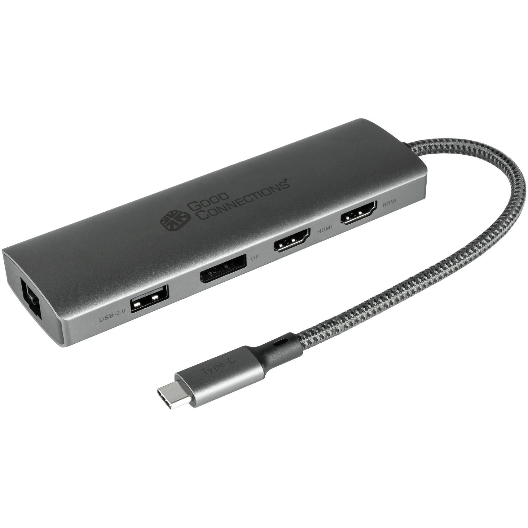 Alcasa HUB-C001A interface hub Kabel & Adapter USB USB-Hubs /-Adapter /-Repeater