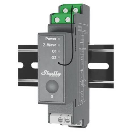 Shelly Qubino Wave Pro 2 electrical relay Home & Living Smart Relais