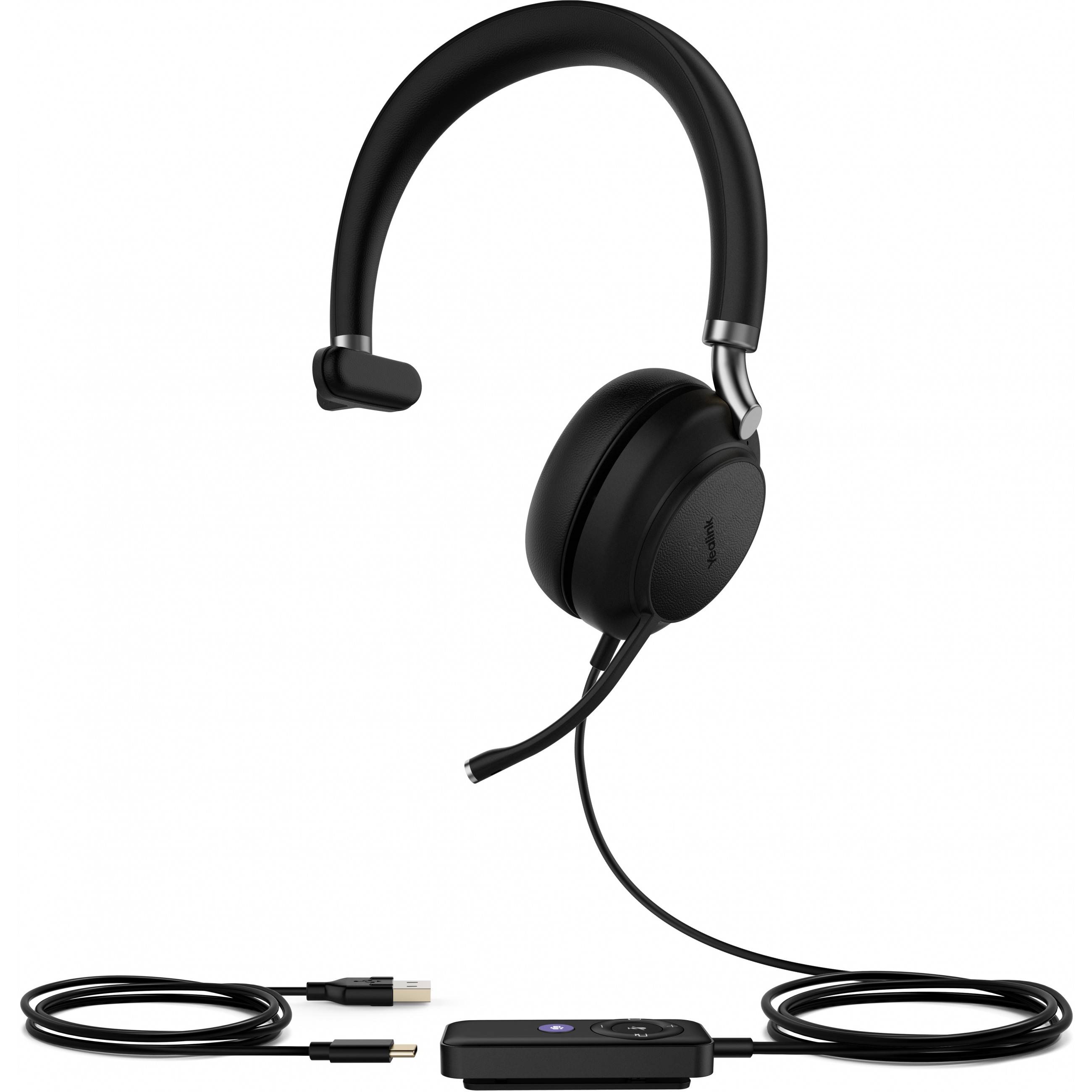 Yealink UH38 Mono Teams Eingabe / Ausgabe Kopfhörer & Headsets