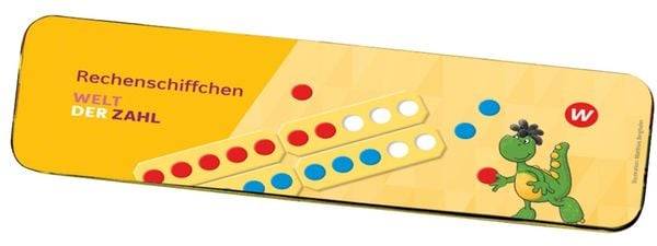 Die Rechenschiffchen. im Blechetui