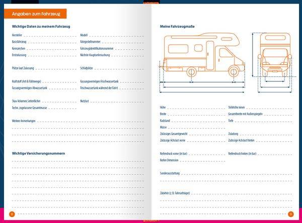 Reise Know-How Wohnmobil-Tourguide Logbuch: Notizbuch für unterwegs