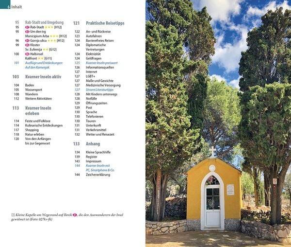 Reise Know-How InselTrip Kvarner Inseln (Cres, Lošinj, Krk, Rab)