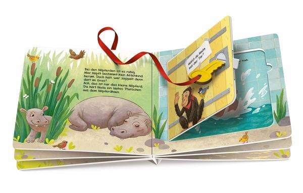 Mein erstes Schlüsselbuch. Wo ist das kleine Affenbaby?