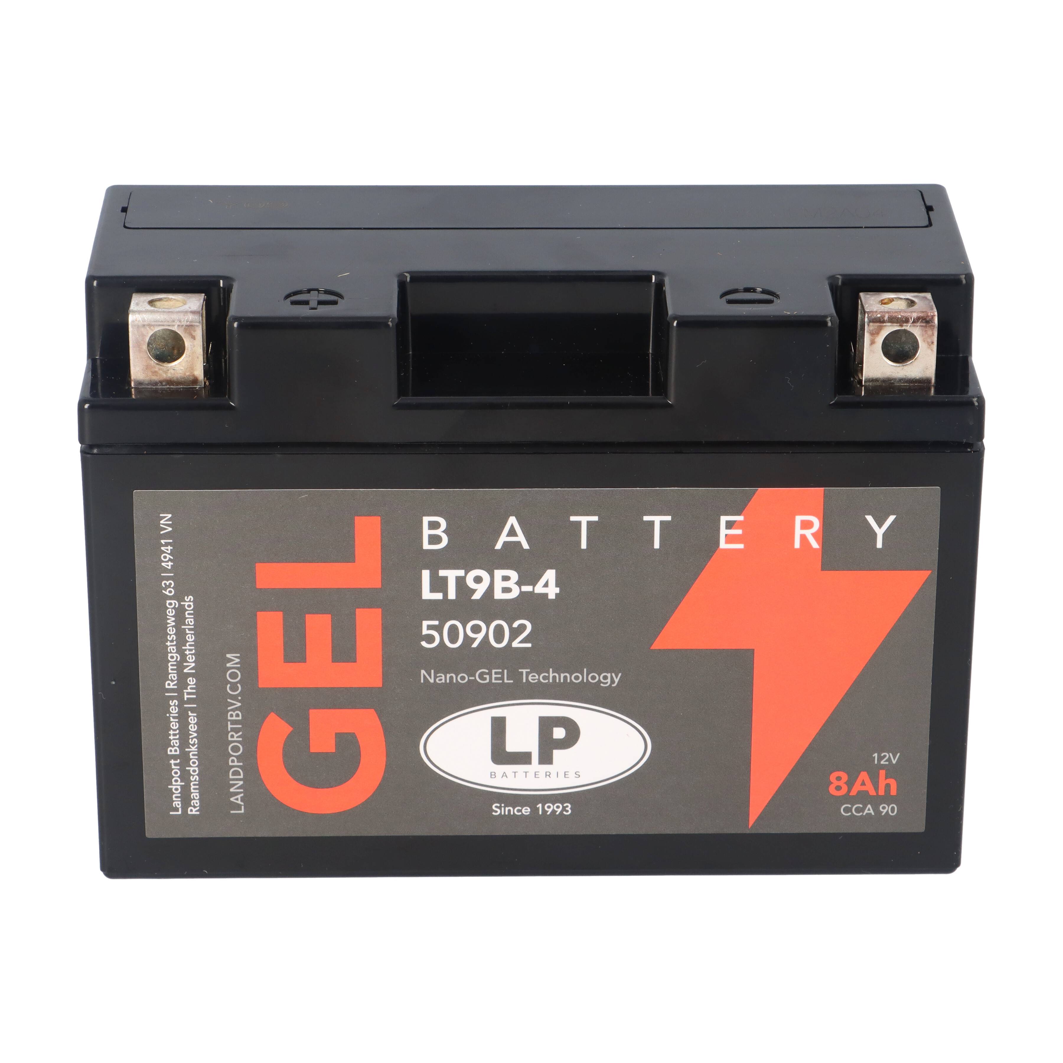 Batterie 12V 8Ah für Motorrad Startbatterie MG LT9B-4