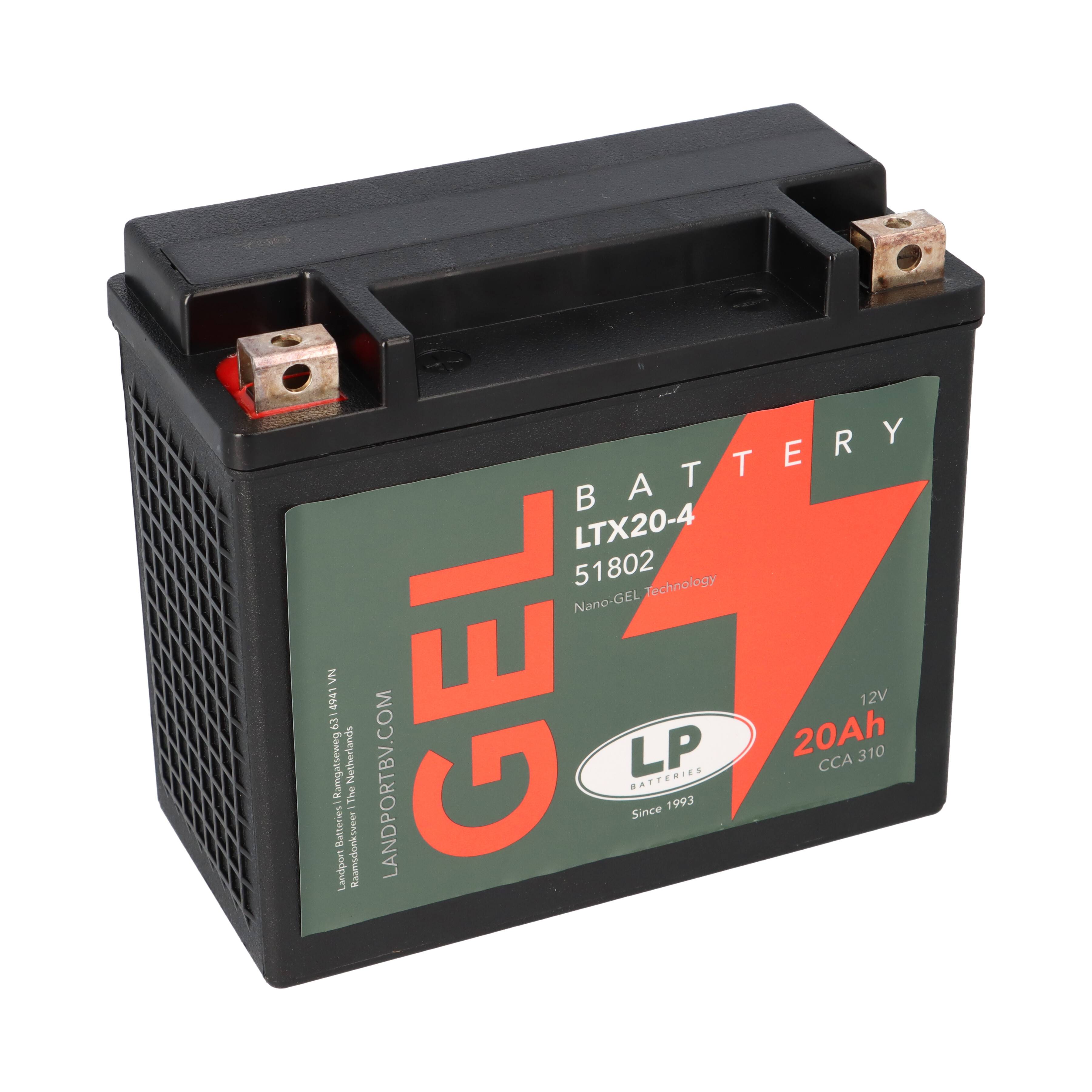 Batterie 12V 16Ah für Motorrad Startbatterie MG LB16AL-A2