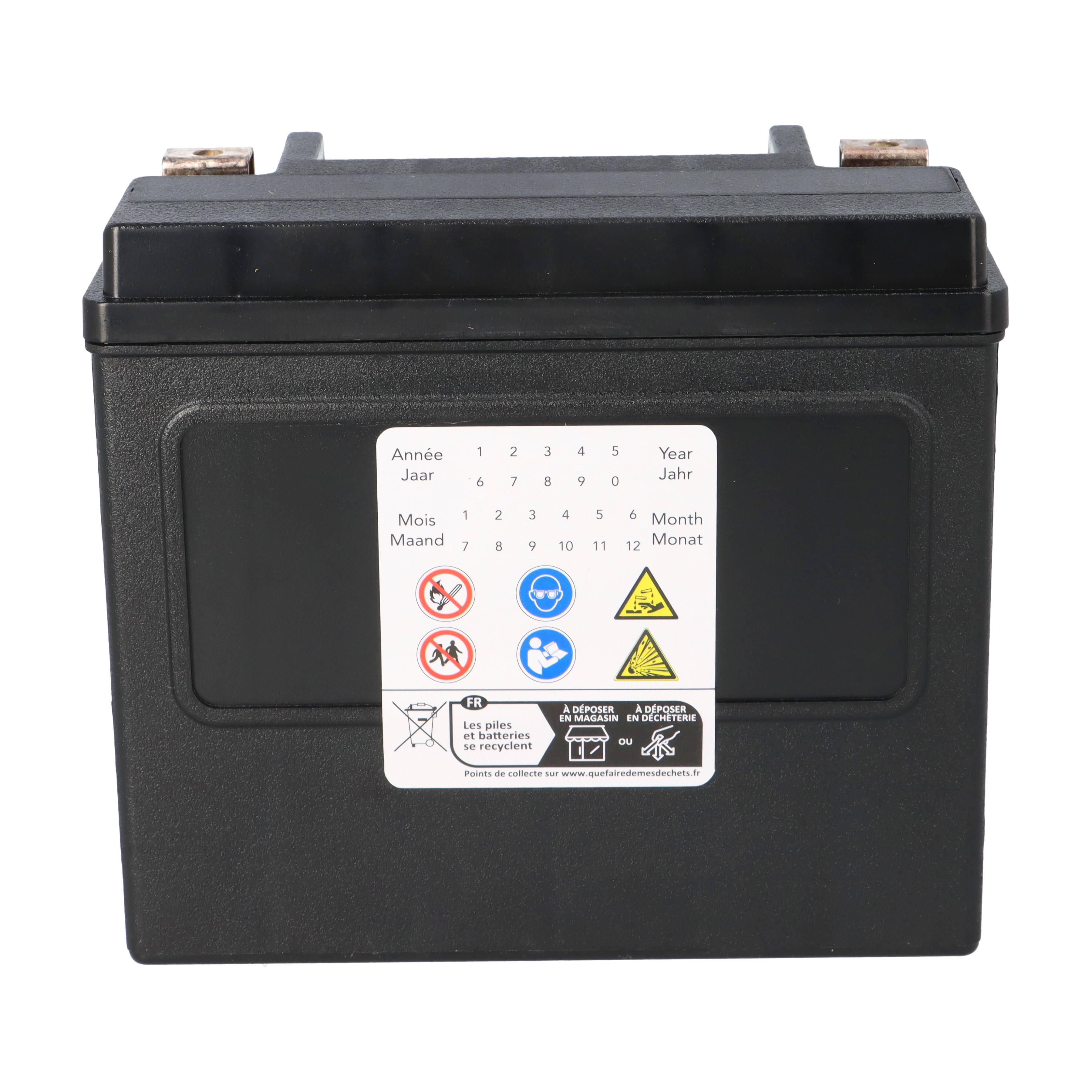 Batterie 12V 20Ah für Motorrad Startbatterie MG LTX20-4