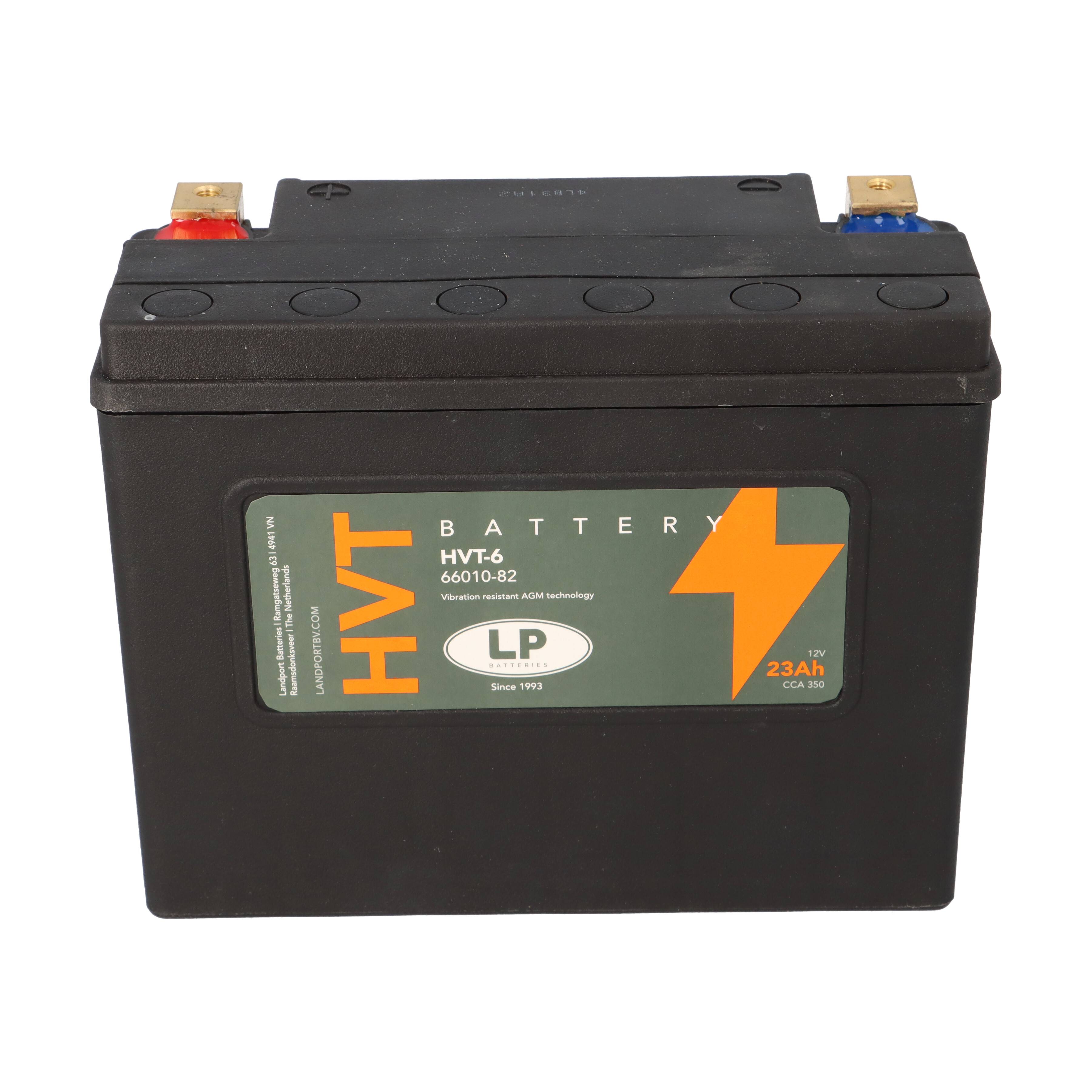 Batterie Nano-Gel 12V 23Ah für Motorrad Startbatterie MH HVT-6