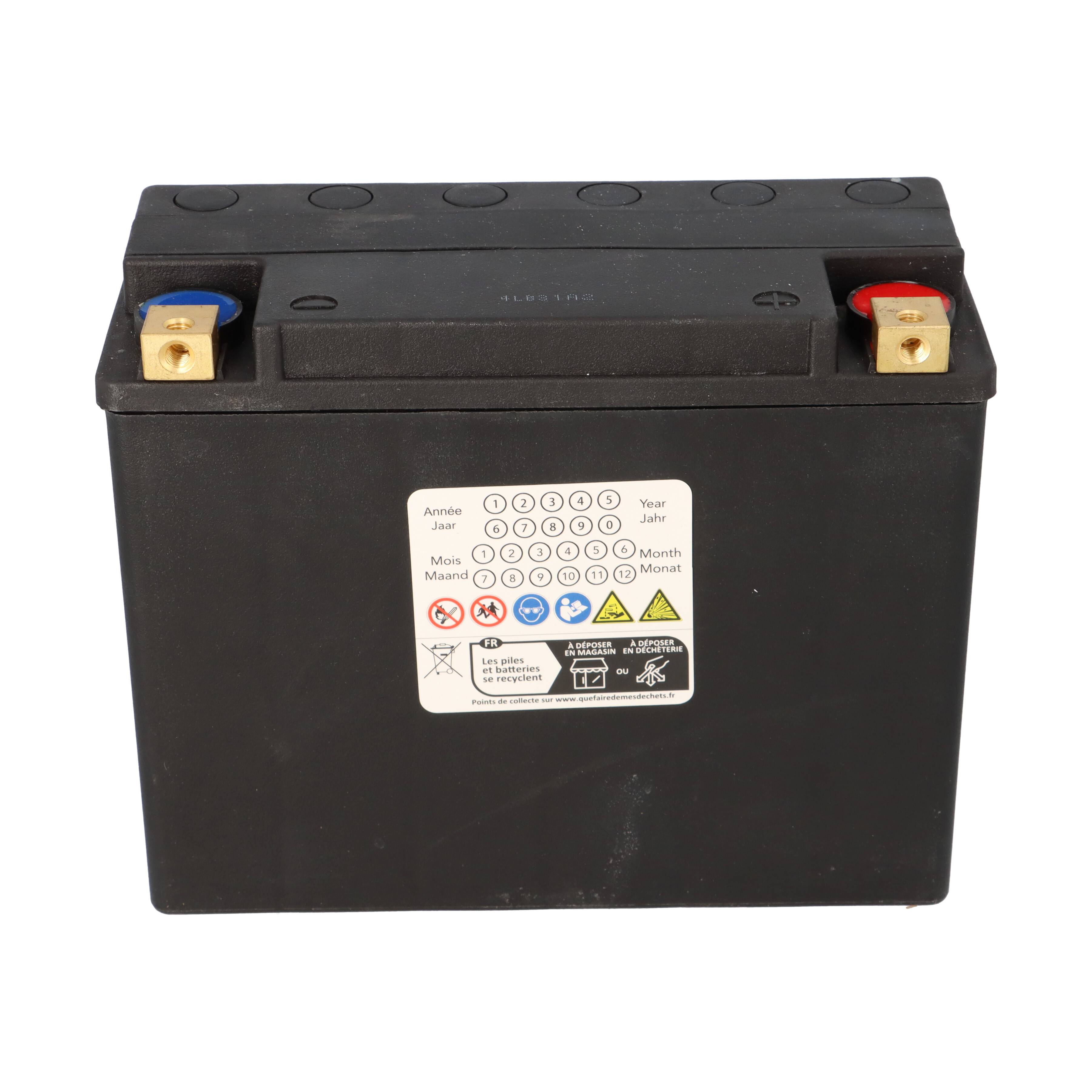 Batterie Nano-Gel 12V 23Ah für Motorrad Startbatterie MH HVT-6
