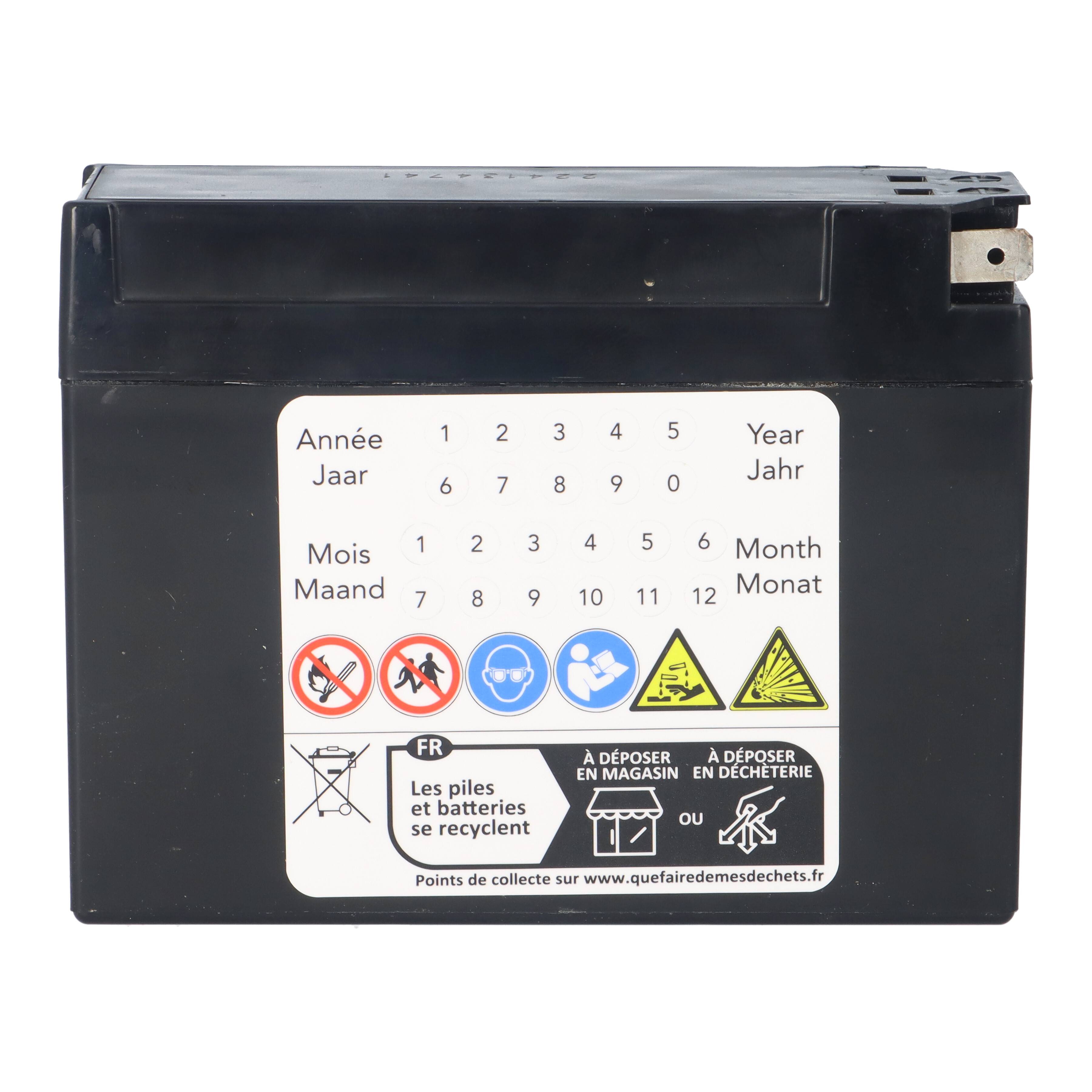 Batterie AGM SLA 12V 2,3Ah für Motorrad Startbatterie MS LT4B-5