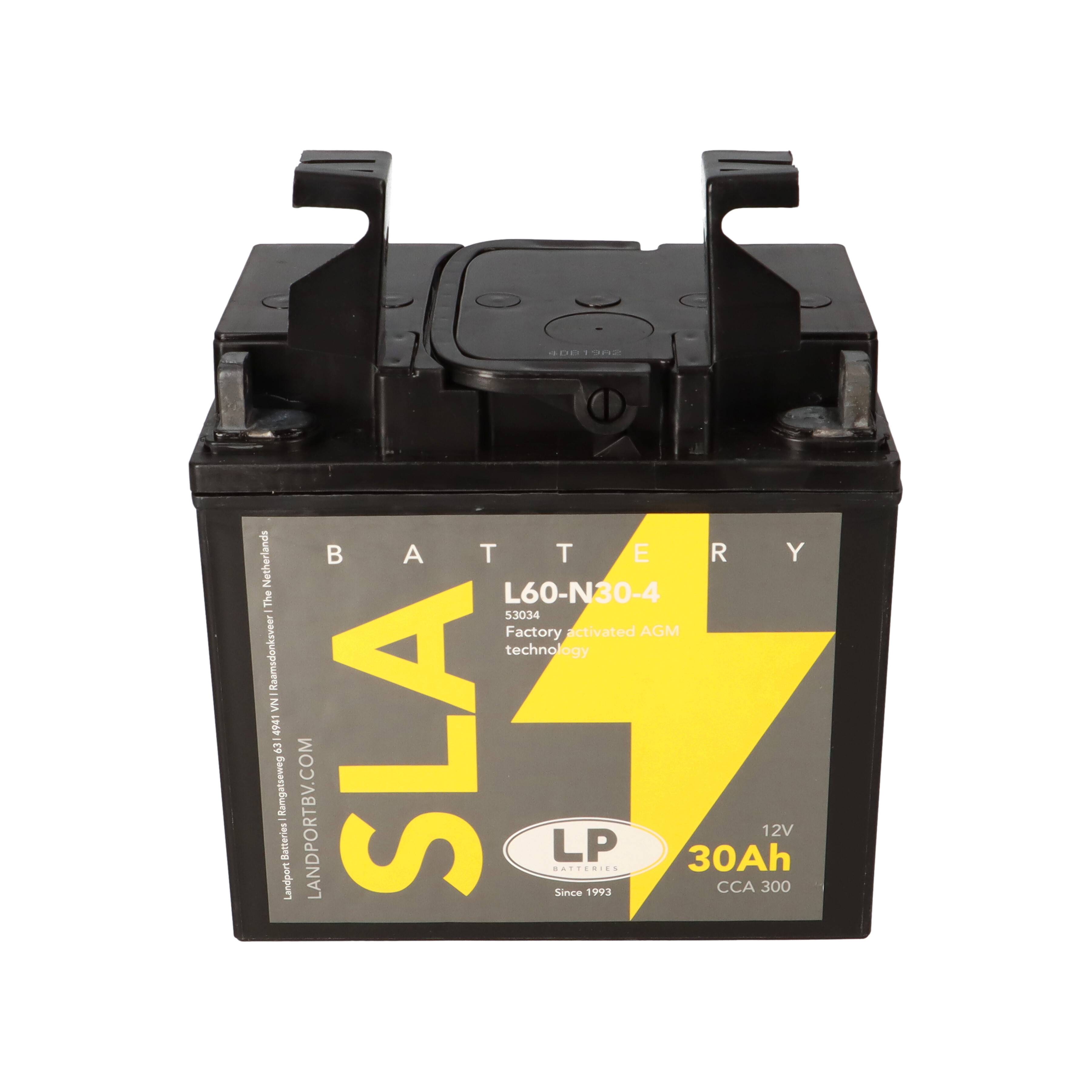 Batterie AGM SLA 12V 30Ah für Motorrad Startbatterie MS L60-N30-4