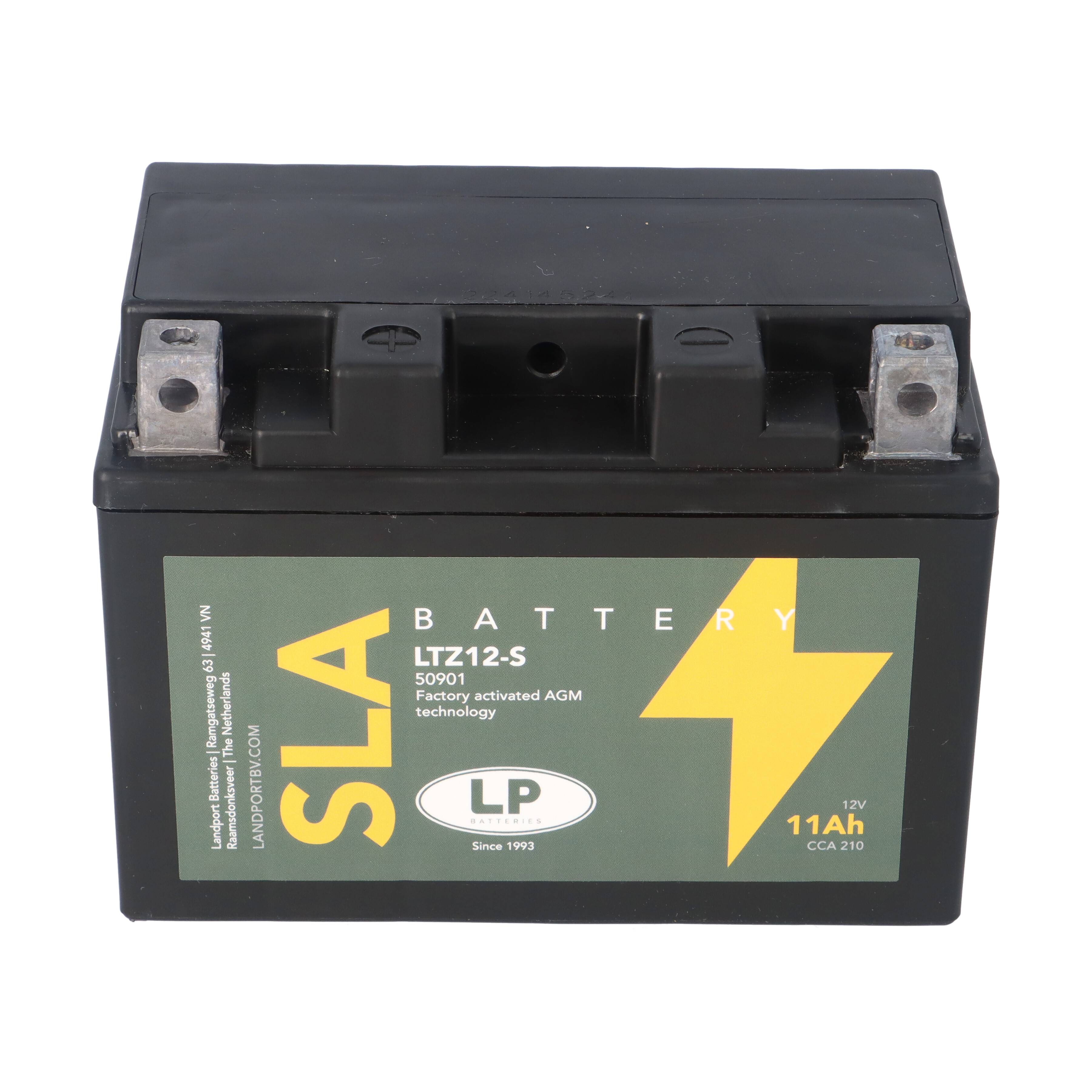 Batterie AGM SLA 12V 11Ah für Motorrad Startbatterie MS LTZ12-S