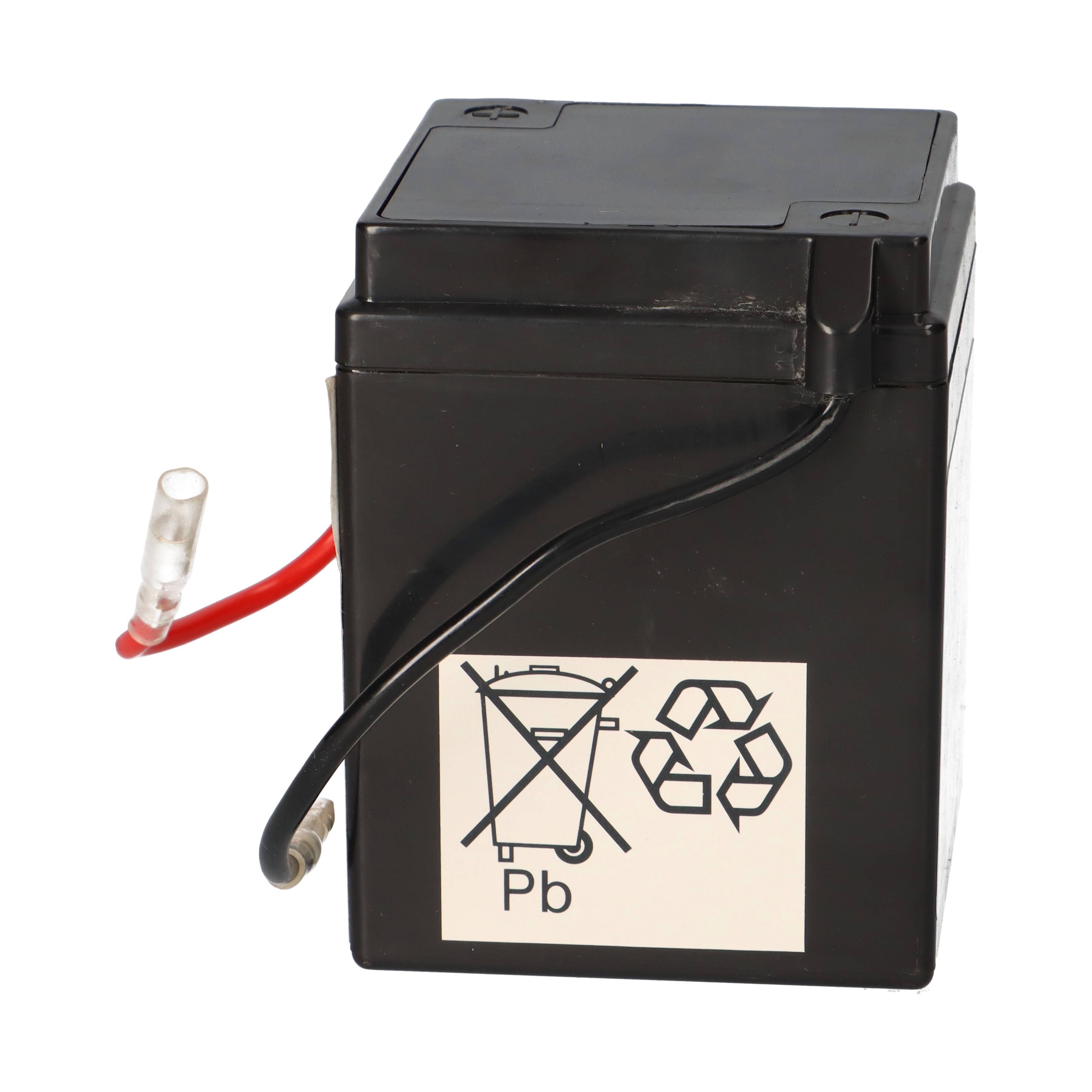 Batterie AGM SLA 6V 4Ah für Motorrad Startbatterie MS 6N4-2