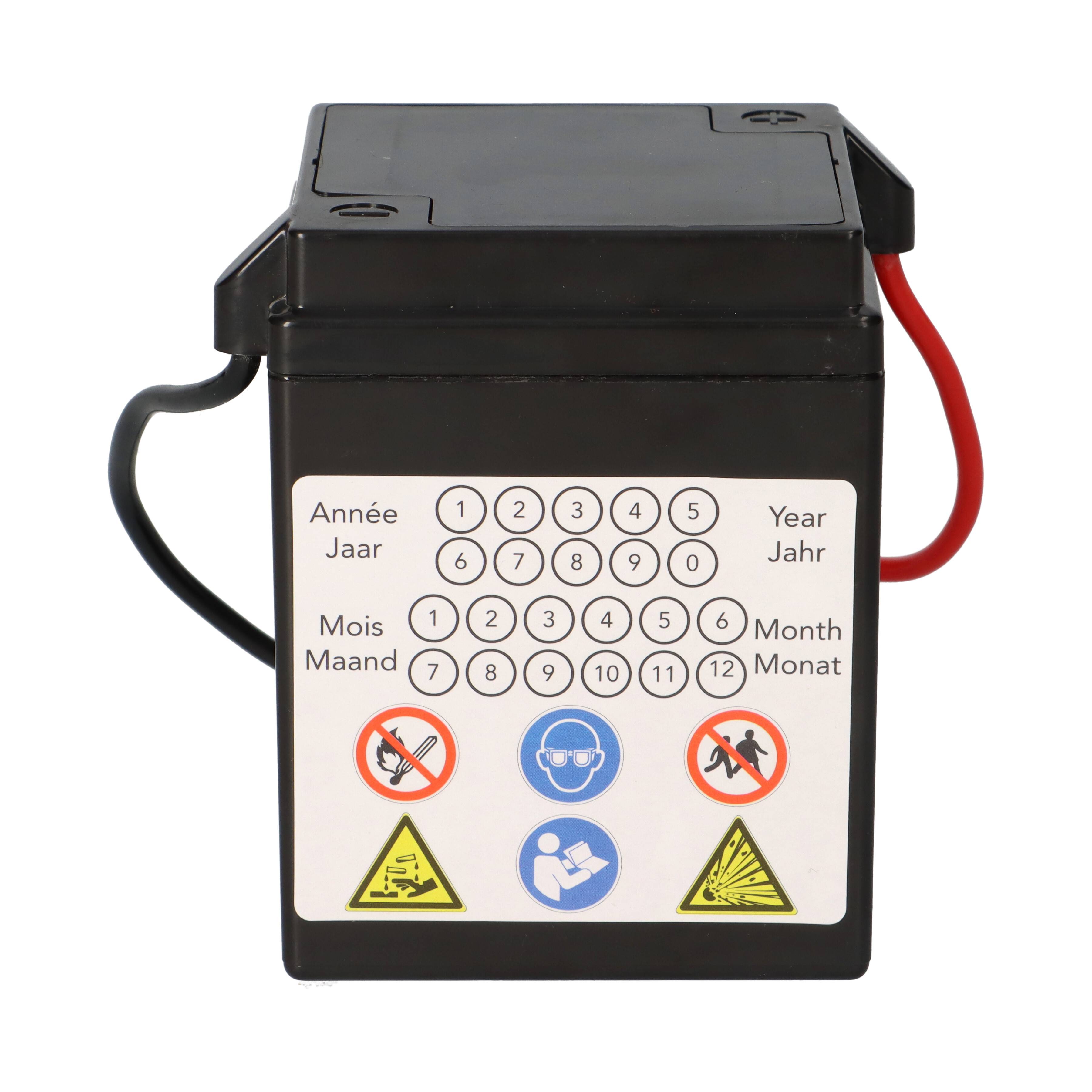 Batterie AGM SLA 6V 4Ah für Motorrad Startbatterie MS 6N4-2