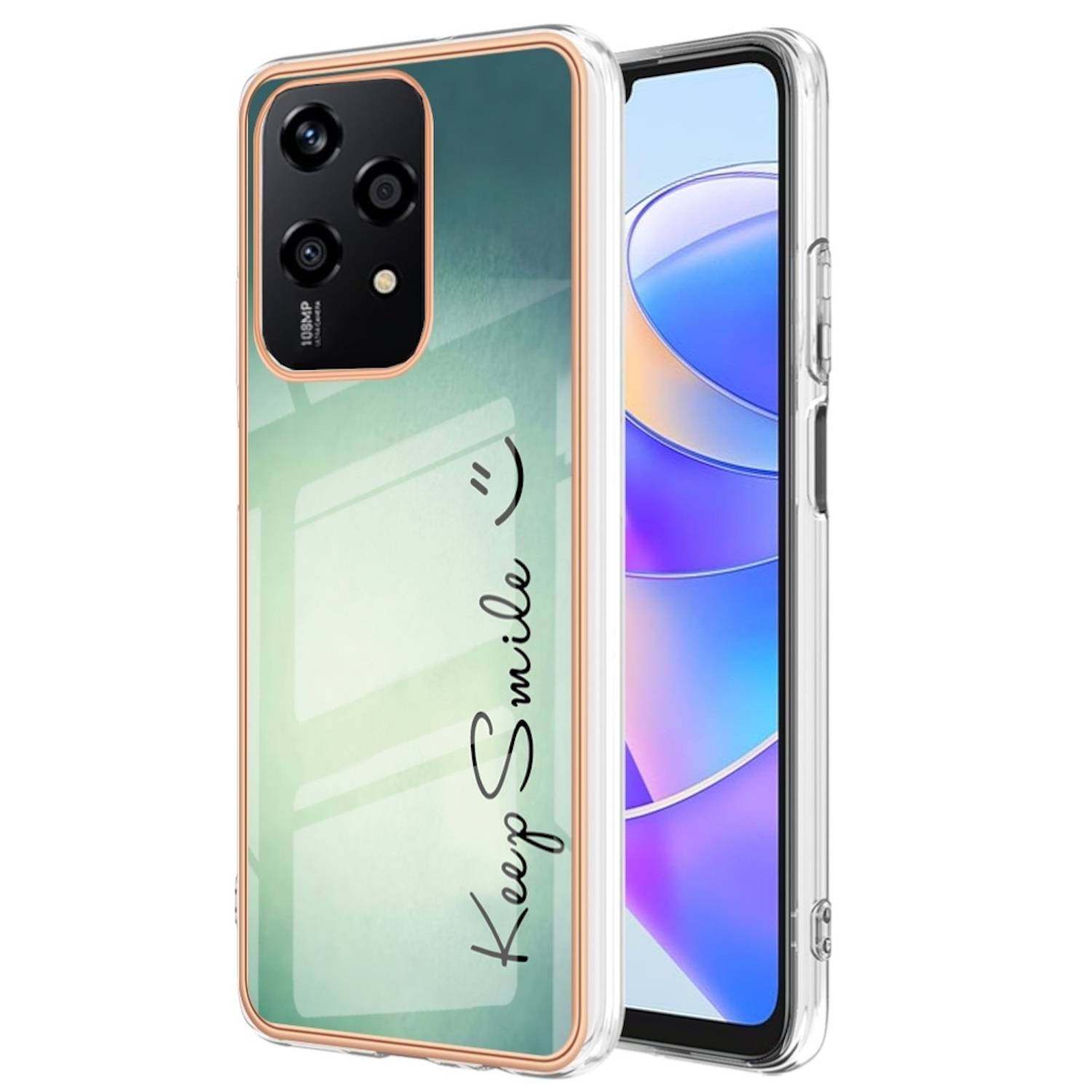 Für Honor 200 Lite Design Series TPU / PC Handy Hülle Cover Muster Neu