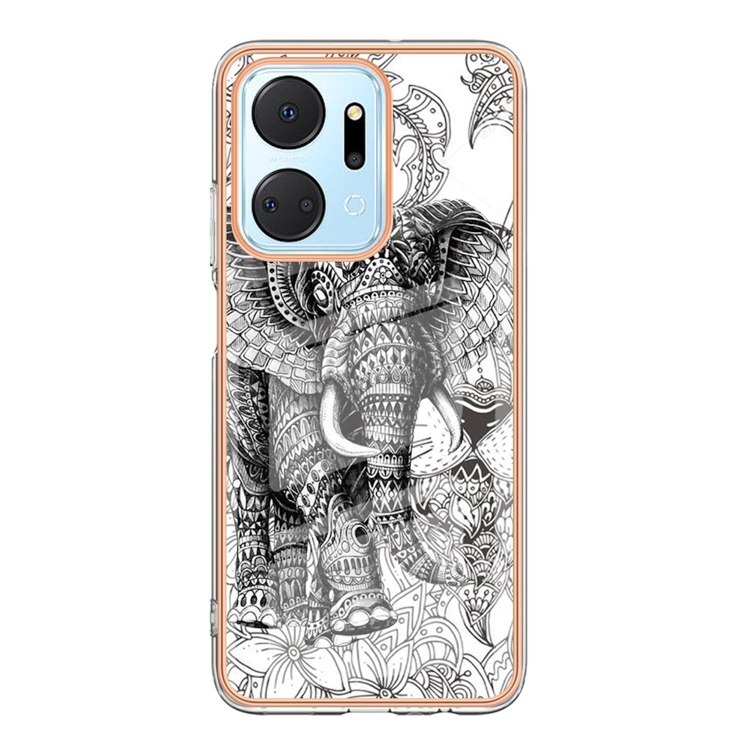 Für Honor 200 Lite Design Series TPU / PC Handy Hülle Cover Muster Neu