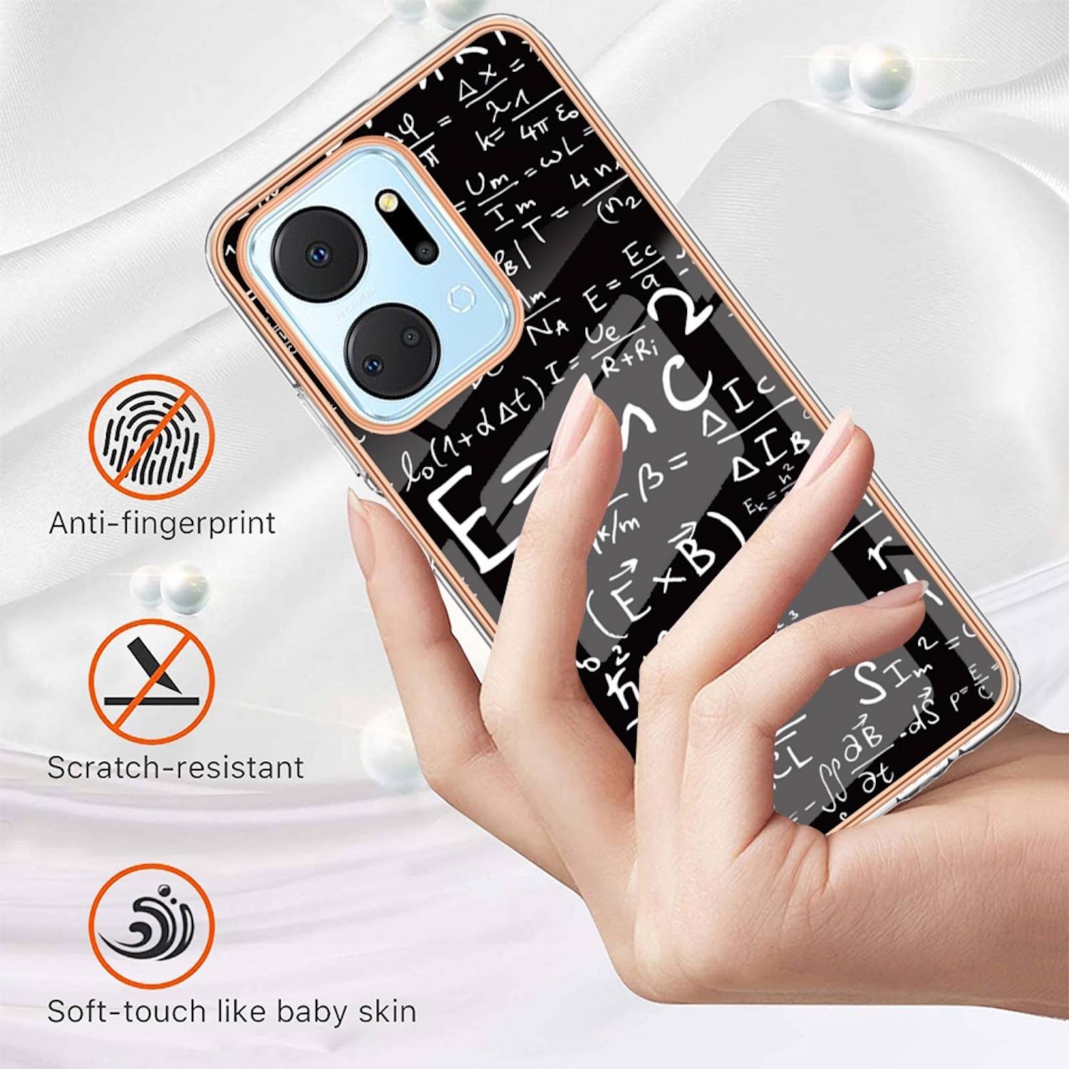 Für Honor 200 Lite Design Series TPU / PC Handy Hülle Cover Muster Neu