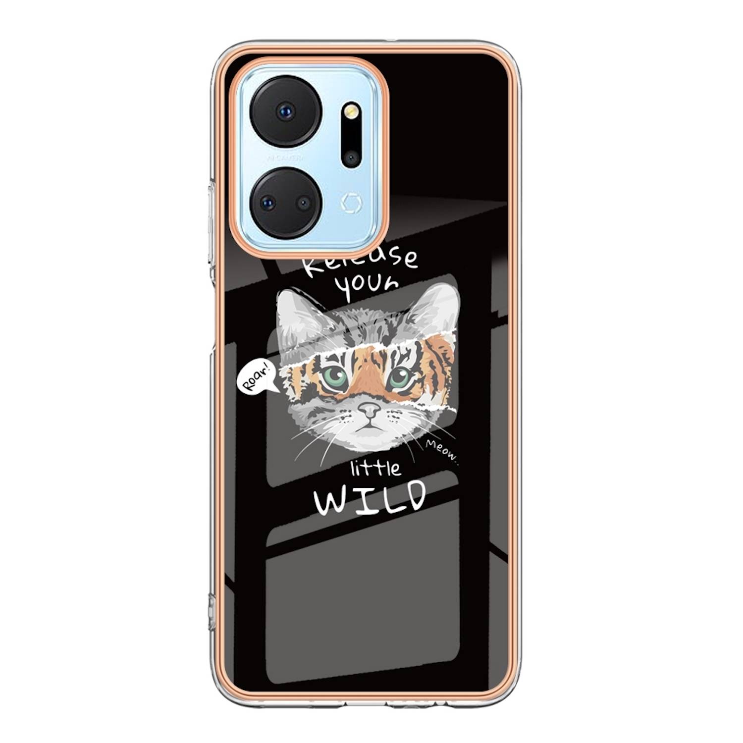Für Honor 200 Lite Design Series TPU / PC Handy Hülle Cover Muster Neu
