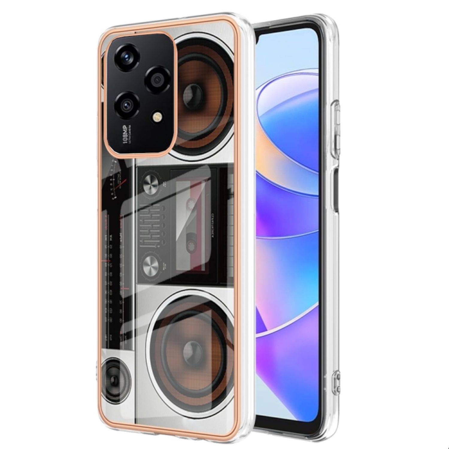 Für Honor 200 Lite Design Series TPU / PC Handy Hülle Cover Muster Neu