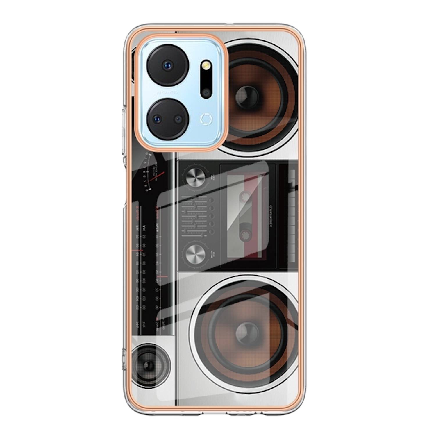 Für Honor 200 Lite Design Series TPU / PC Handy Hülle Cover Muster Neu
