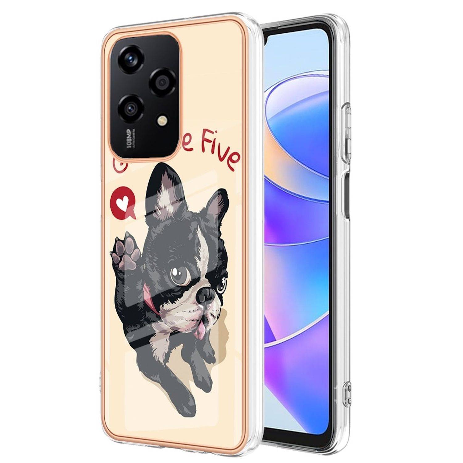 Für Honor 200 Lite Design Series TPU / PC Handy Hülle Cover Muster Neu