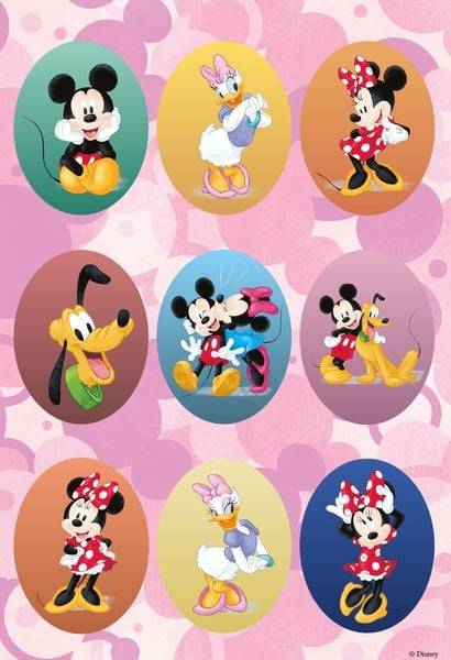 Disney Best of: Wunderschöner Sticker- und Malblock