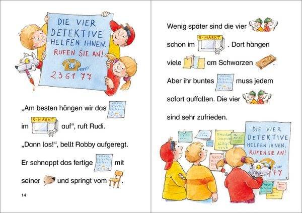 Lesenlernen in 3 Schritten - Die schönsten Krimigeschichten