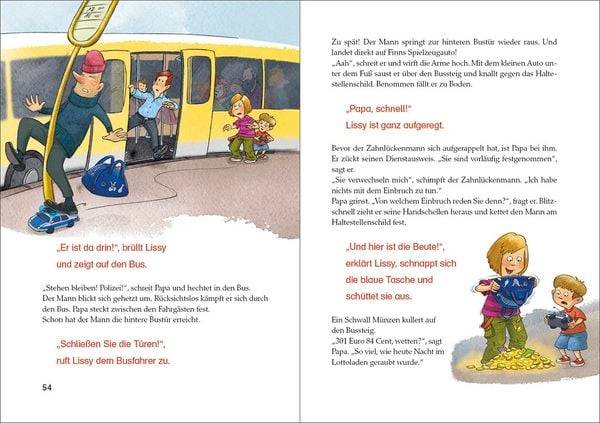 Lesenlernen in 3 Schritten - Die schönsten Krimigeschichten