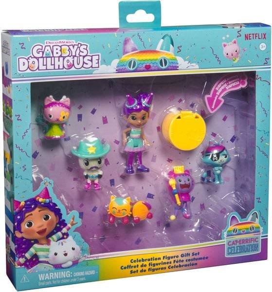 Spin Master - Gabbys Dollhouse - Figuren Geschenkset (Celebration)