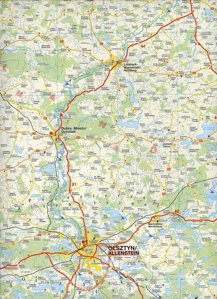 Höfer Polen PL010. Südliches Ostpreußen 1 : 200 000.