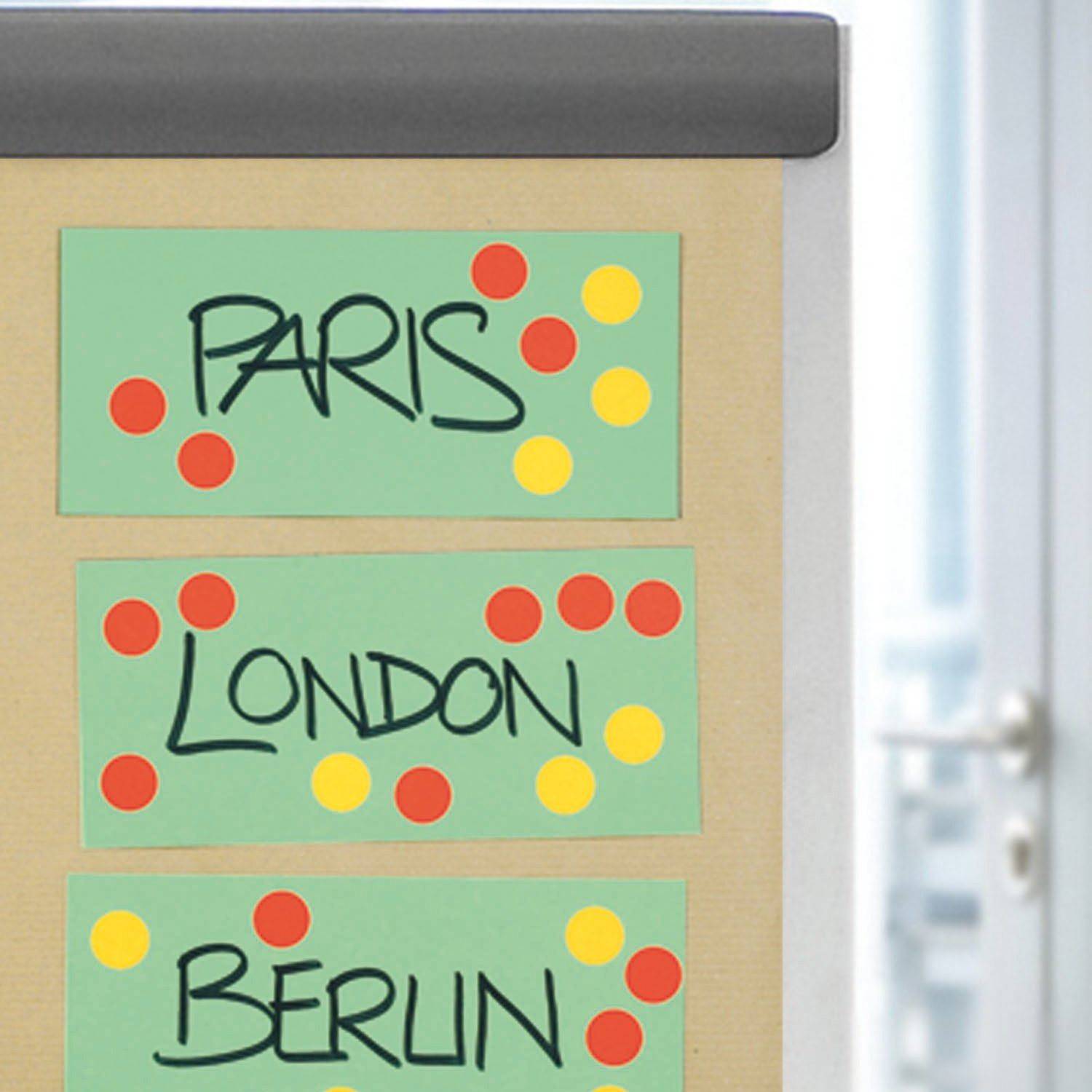 HERMA - Papier - permanent selbstklebend - Gelb - 32 mm rund 480 Etikett(en) (32 Bogen x 15)