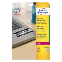 AVERY ZWECKFORM - Avery Heavy Duty Laser Labels - Polyester - permanent selbstklebend - Silber - 30 mm rund 960 Etikett(