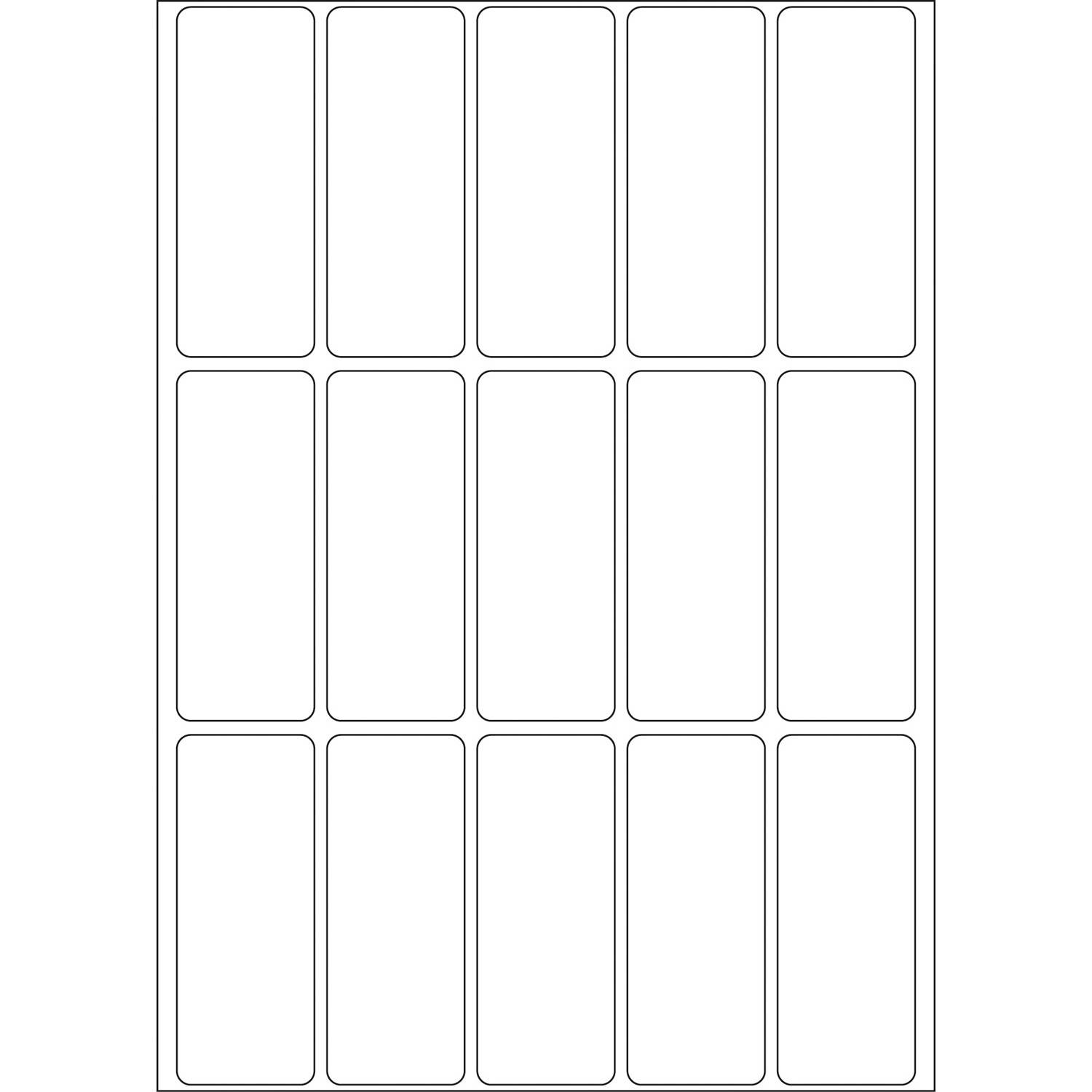 HERMA - Papier - selbstklebend - weiß - 20 x 50 mm 480 Etikett(en) (32 Bogen x 15)