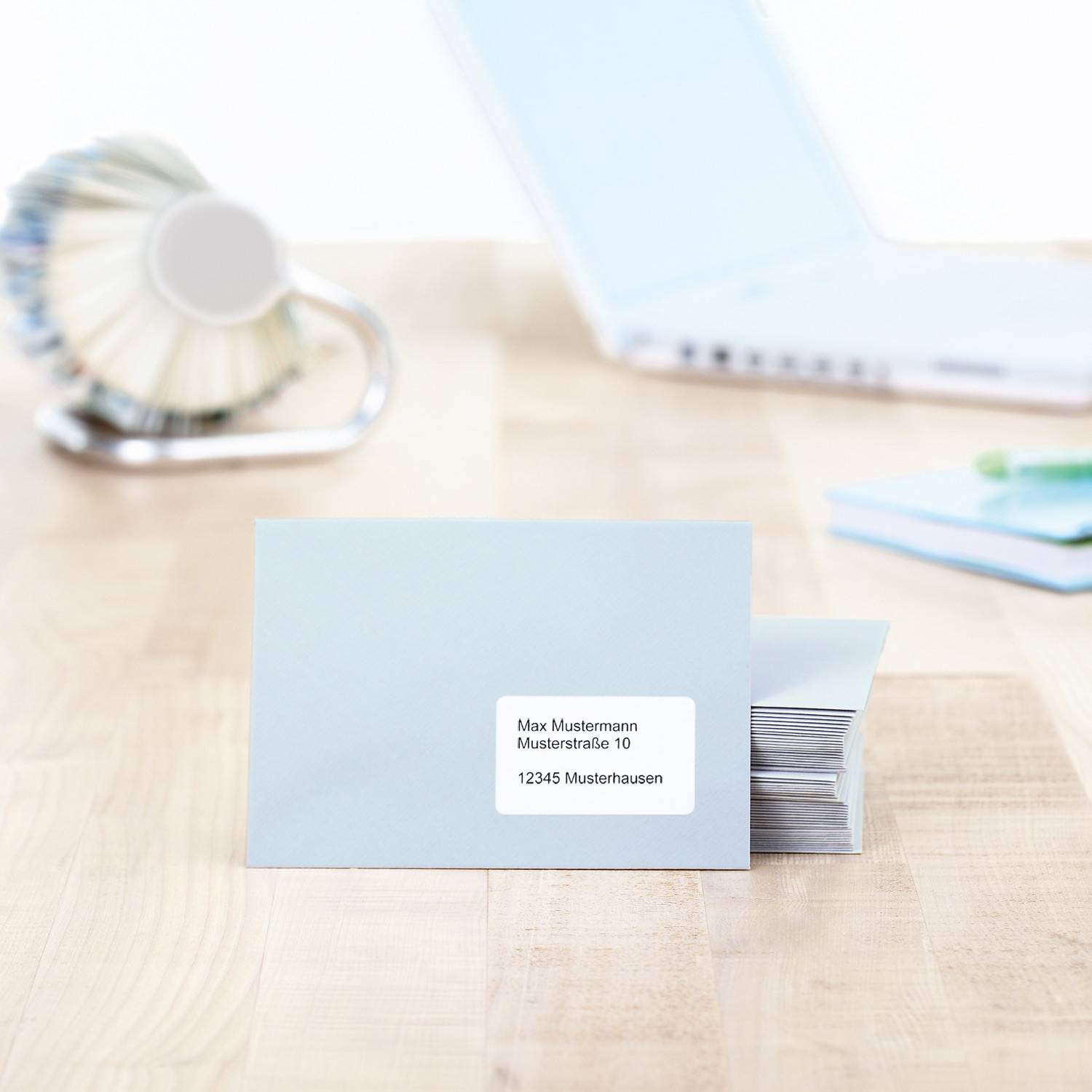 HERMA Premium - Papier - matt - permanent selbstklebend - weiß - 63.5 x 46.6 mm 1800 Etikett(en) (100 Bogen x 18)