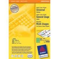 Avery Zweckform Universaletikett 3458 105x148mm grün 400 St./Pack.