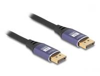 DELOCK - DisplayPort Kabel 8K 60 Hz 5 m flieder Metall