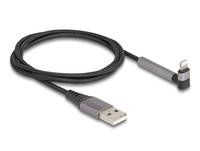 Delock - Lightning-Kabel - USB männlich gerade zu Lightning männlich schräg, Ständer