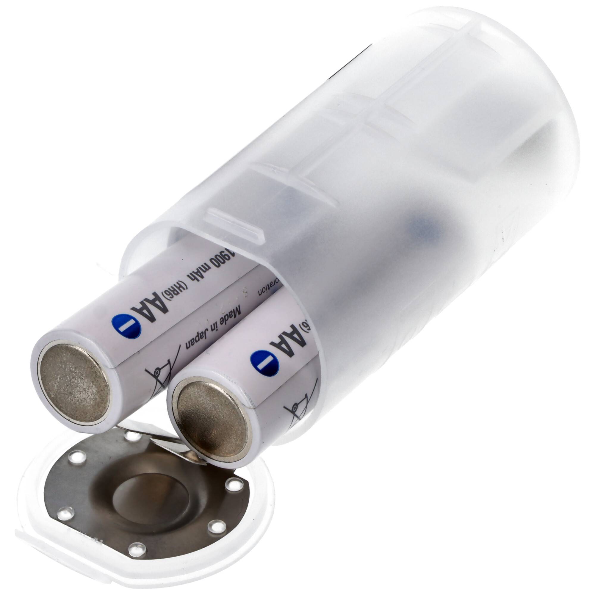 Universal Mono D Adapter für 1 oder 2 Mignon AA Akku oder Batterien, 59,2x 32mm