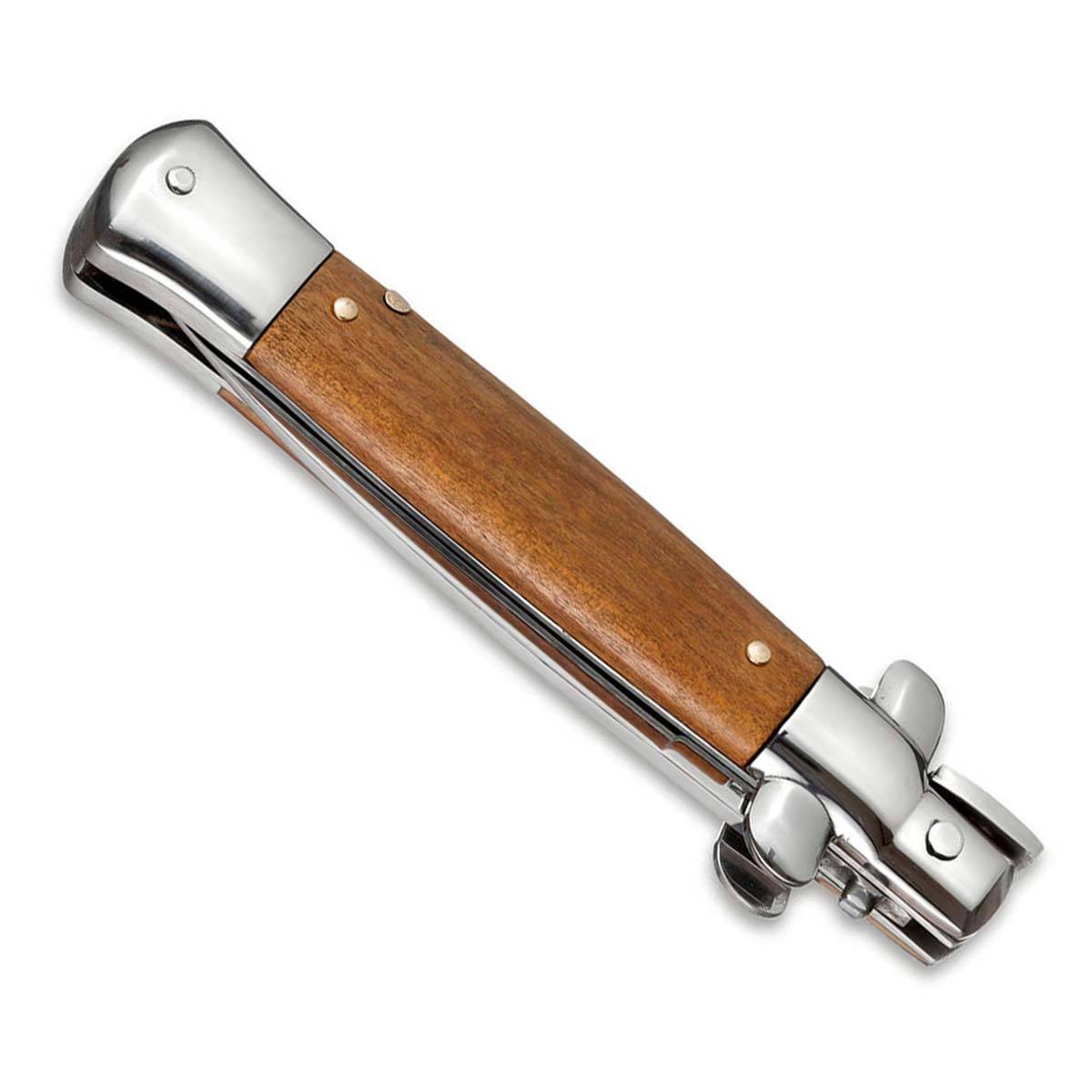 Magnum Sicilian Needle Olive Wood Messer (01MB279) - Braun