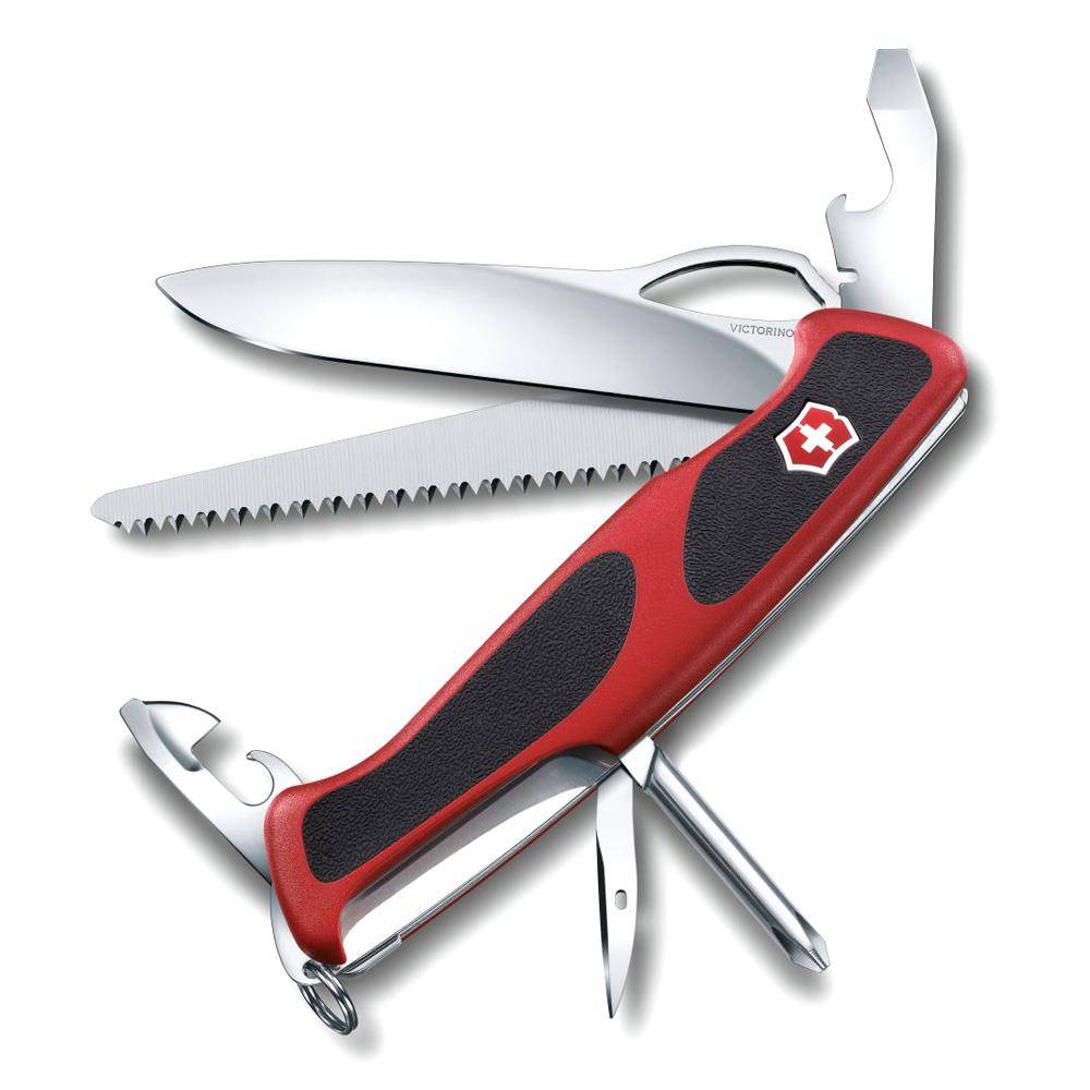 Victorinox Ranger Grip 78 Taschenmesser - Rot/Schwarz