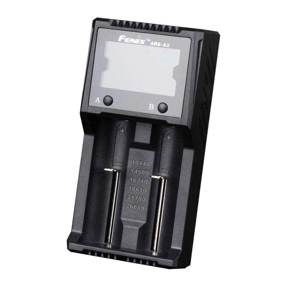 Fenix ARE-A2 Ladegerät für Akkus & Batterien - Schwarz
