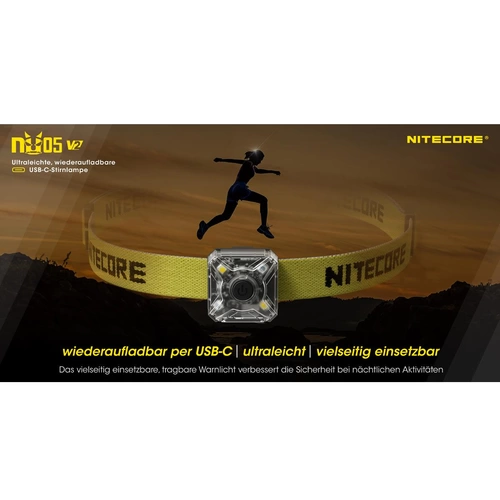 Nitecore NU05 V2 Kit - Signalleuchte Nitecore NU05 V2 Kit - Signalleuchte
