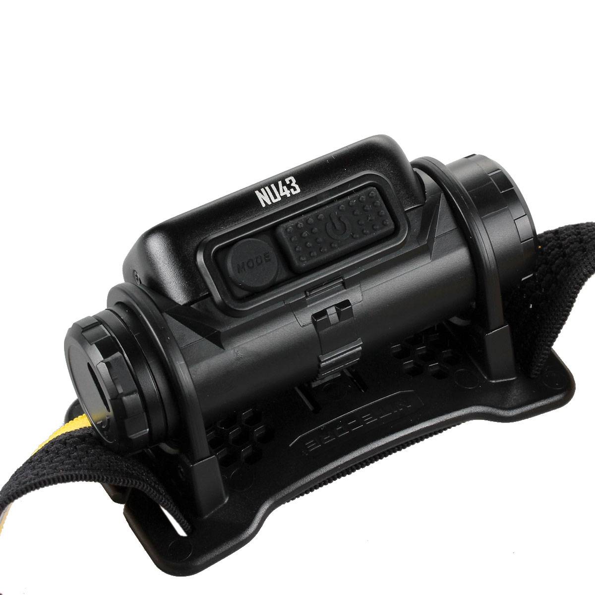 Nitecore NU43 LED-Stirnlampe 1400 Lumen - Schwarz/Gelb