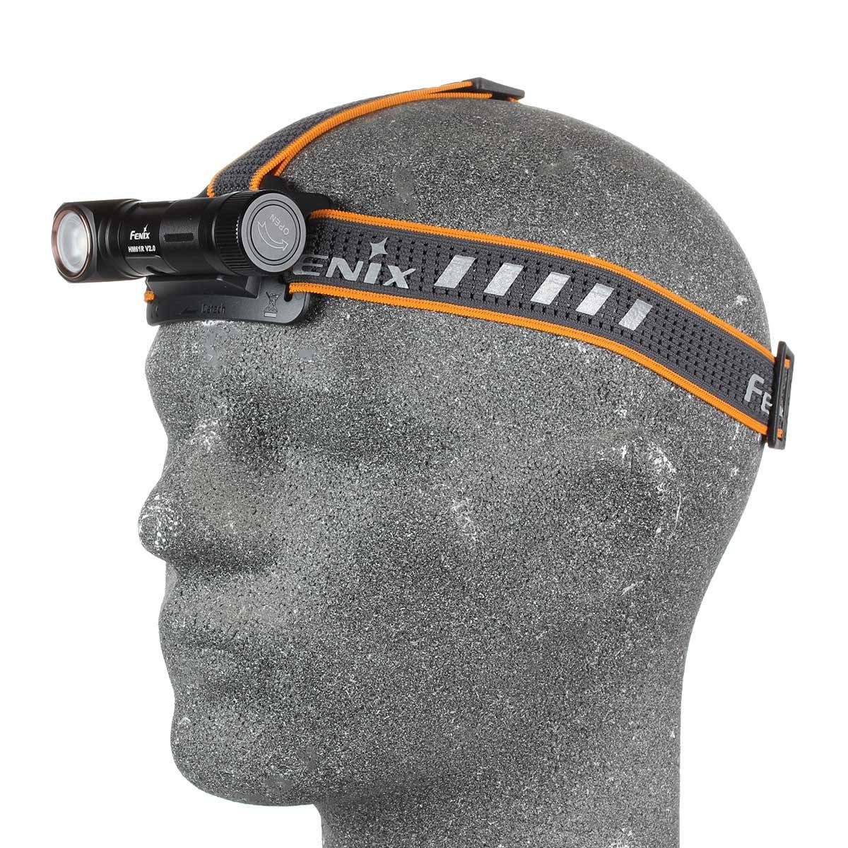 Fenix HM61R V2.0 LED-Stirnlampe 1600 Lumen - Orange/Schwarz