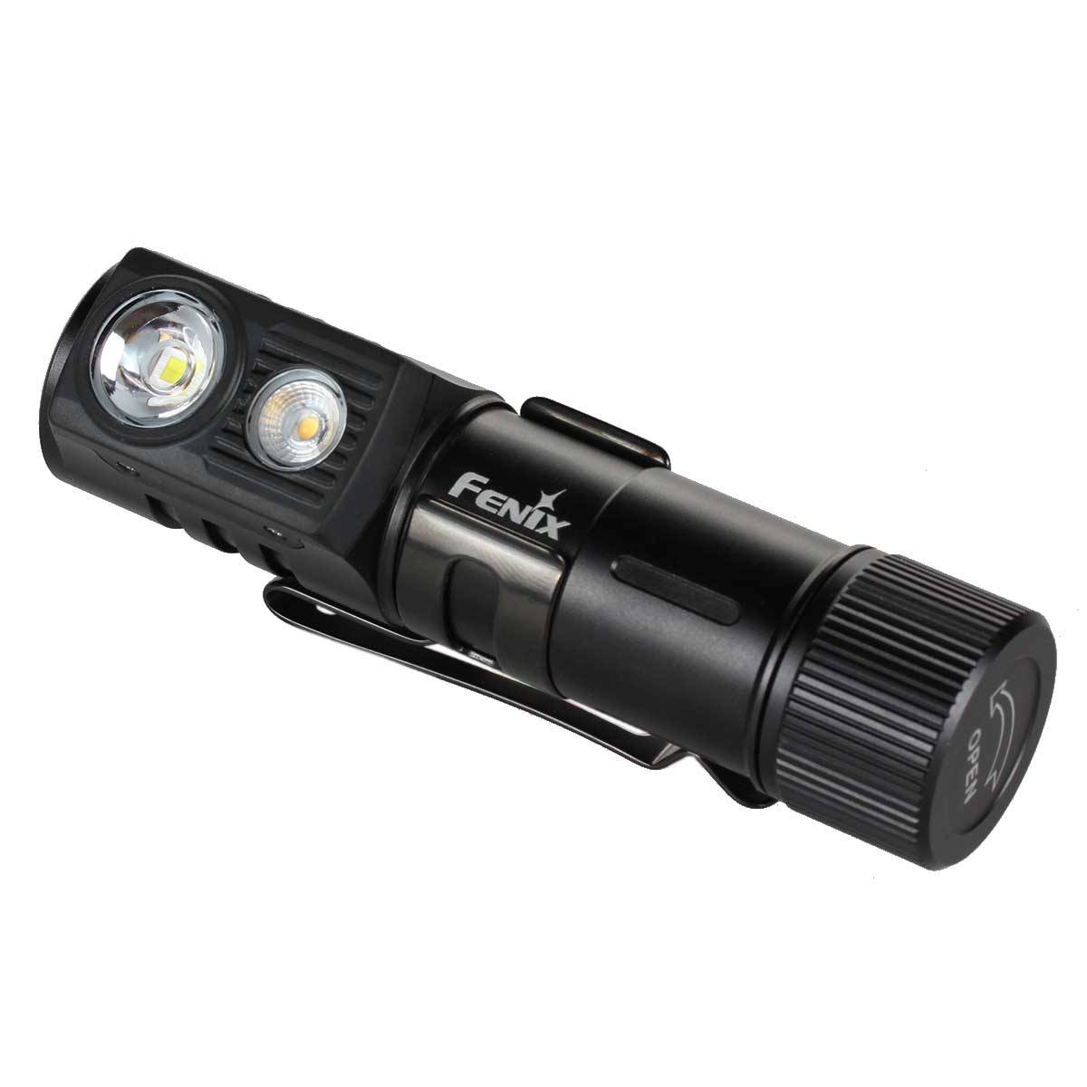 Fenix HM71R LED Stirnlampe 2700 Lumen - Schwarz/Orange