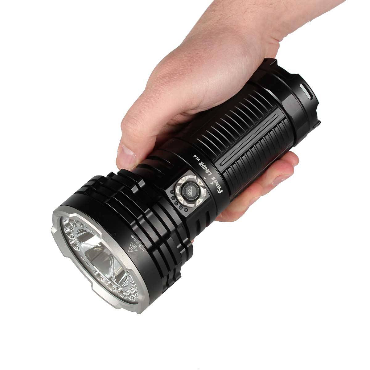 Fenix LR40R V2.0 LED-Suchscheinwerfer 15.000 Lumen - Schwarz