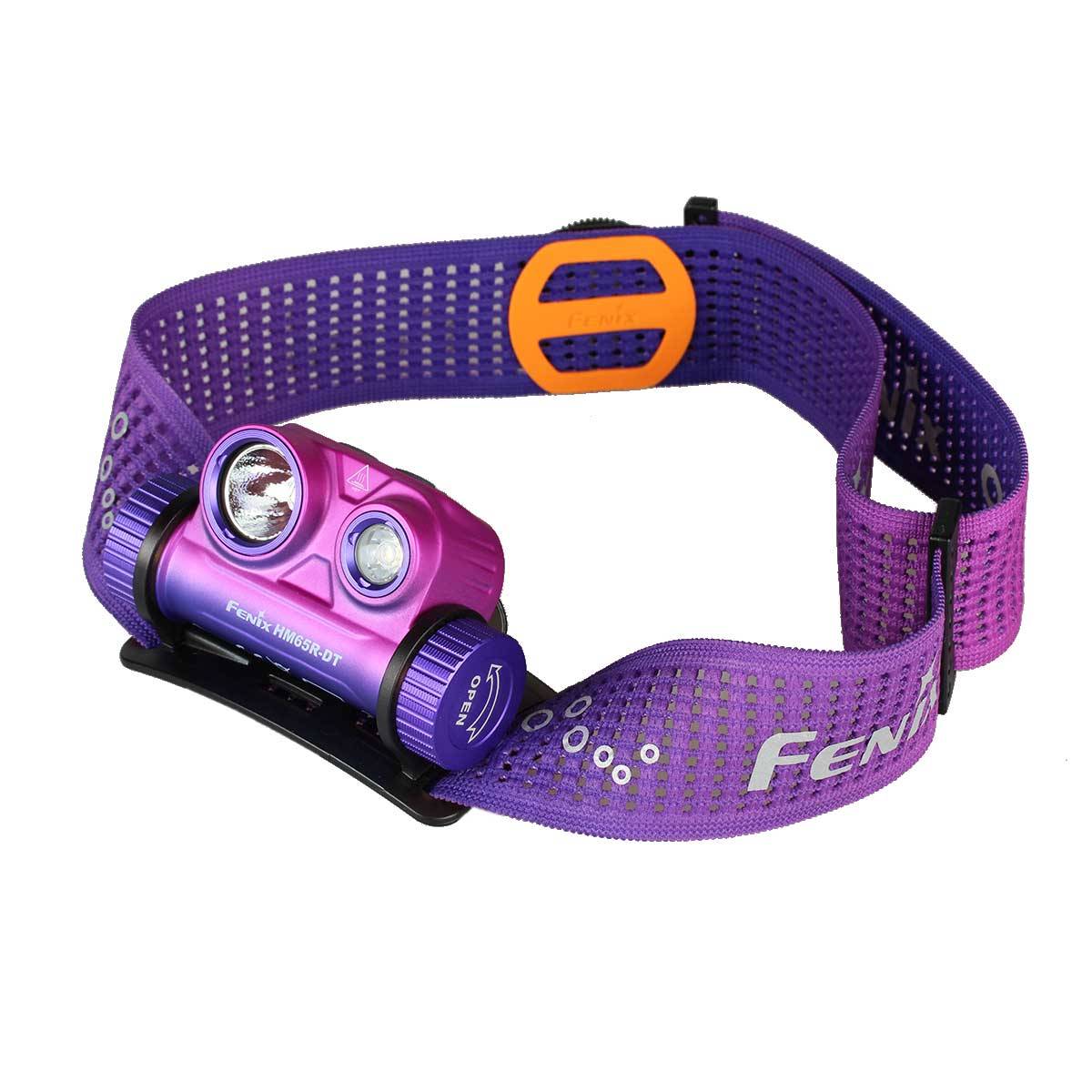 Fenix HM65R-DT LED Stirnlampe 1300 Lumen neutral- und warmweiß nebula